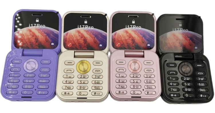 گوشی تاشو سرو مدل i17 mini (بدون گارانتی شرکتی)32مگابایت رام 12 مگابایت